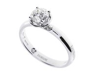 Anello Damiani Donna Minou in Oro bianco Diamante 0.25 Ct 20087594 - 20087594